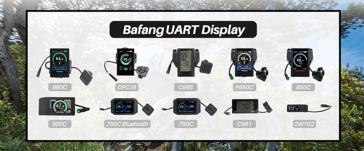 Controller For Bafang Hub Front Rear Motor BF-UART Display 36V 48V 52V 500W/750W Electric Bicycle Conversion Accessories Parts