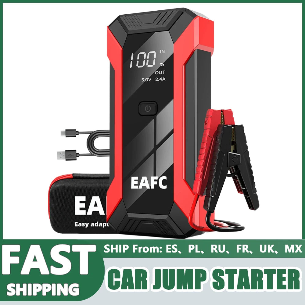Hot 600A/2000A Portable Car Jump Starter Power Bank Car Booster Charger 12V Auto Battery Starting DevicePetrol Diesel CarBooster