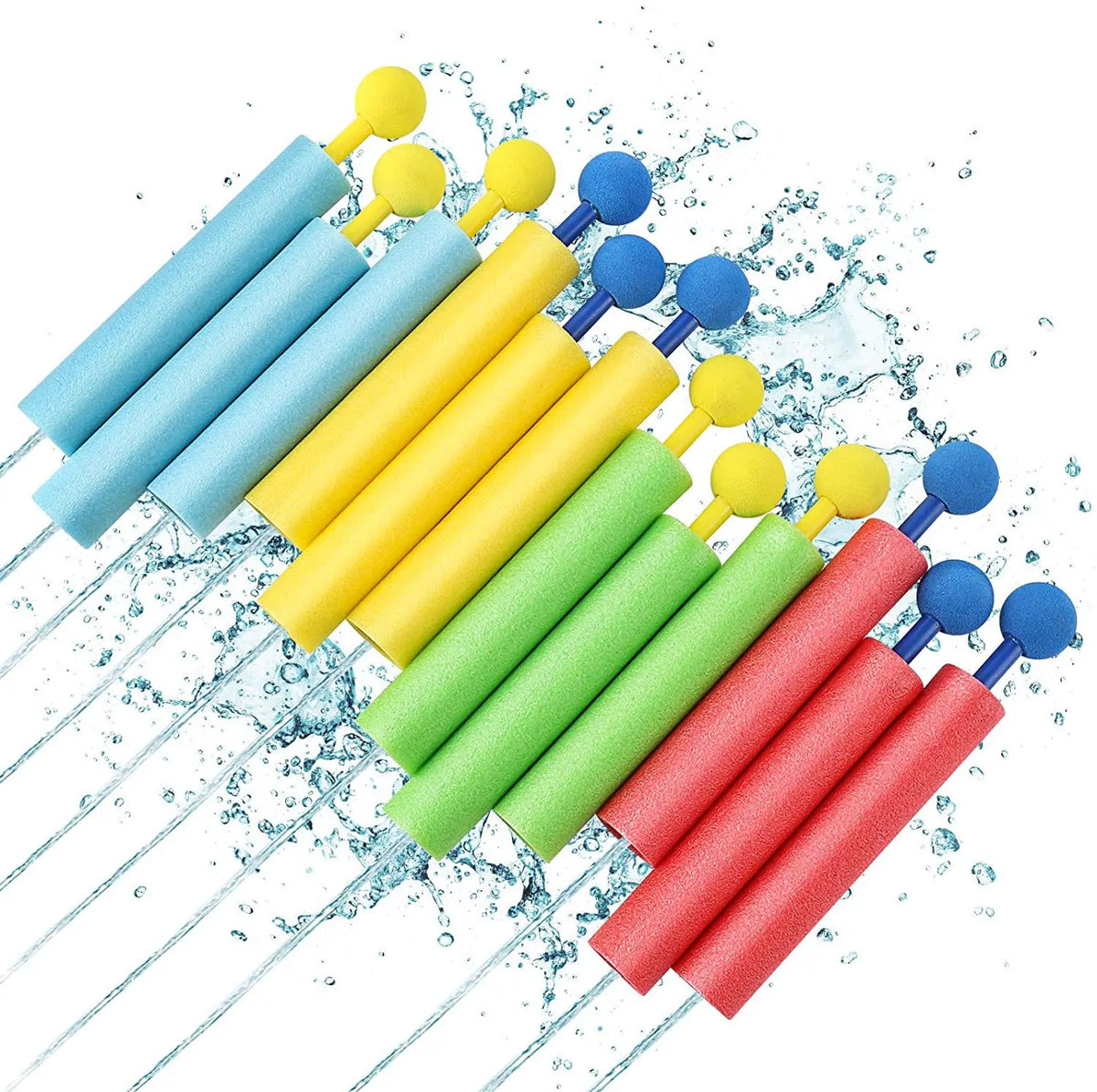 Mini Pull Back Water Gun for Kids - Summer Outdoor Beach Squirt Toy, High Capacity Water Cannon for Pool Party, Fun Splash Play Activity for Boys Girls, Summer Gift