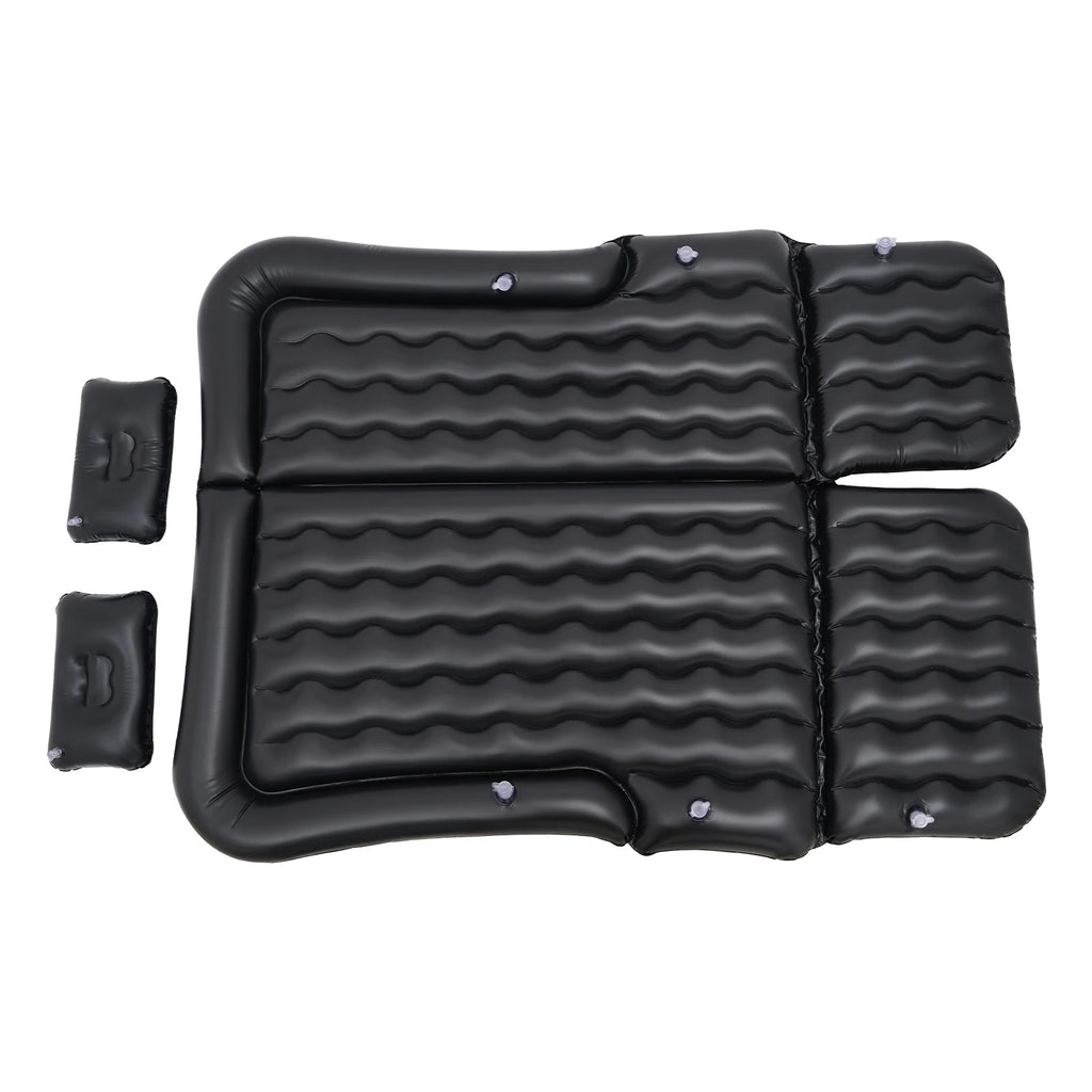 Inflatable SUV and Truck Back Seat Air Mattress with Pump and Pillow, Camping Car Bed