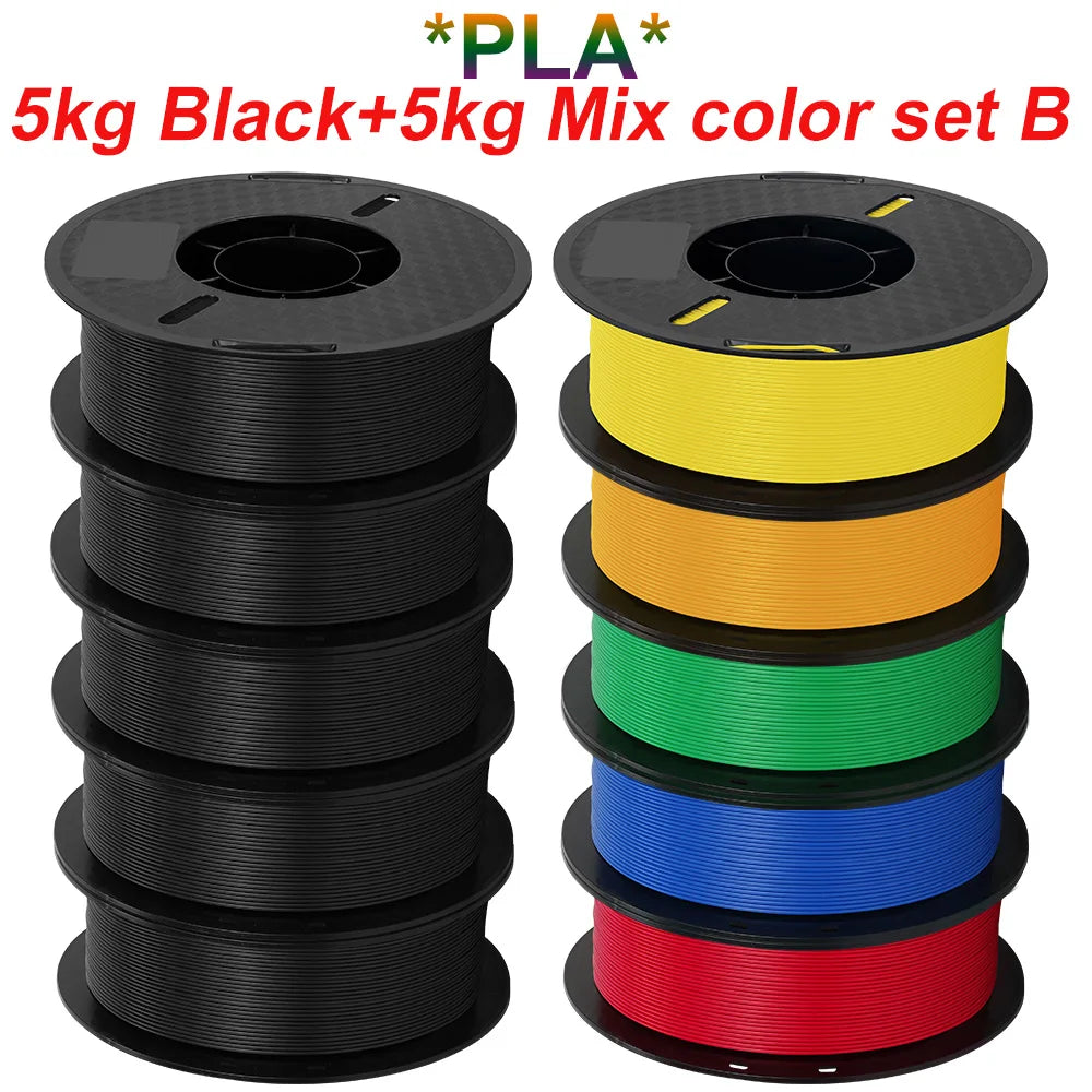 KINGROON PLA & PETG Filament Bundle, 10kg