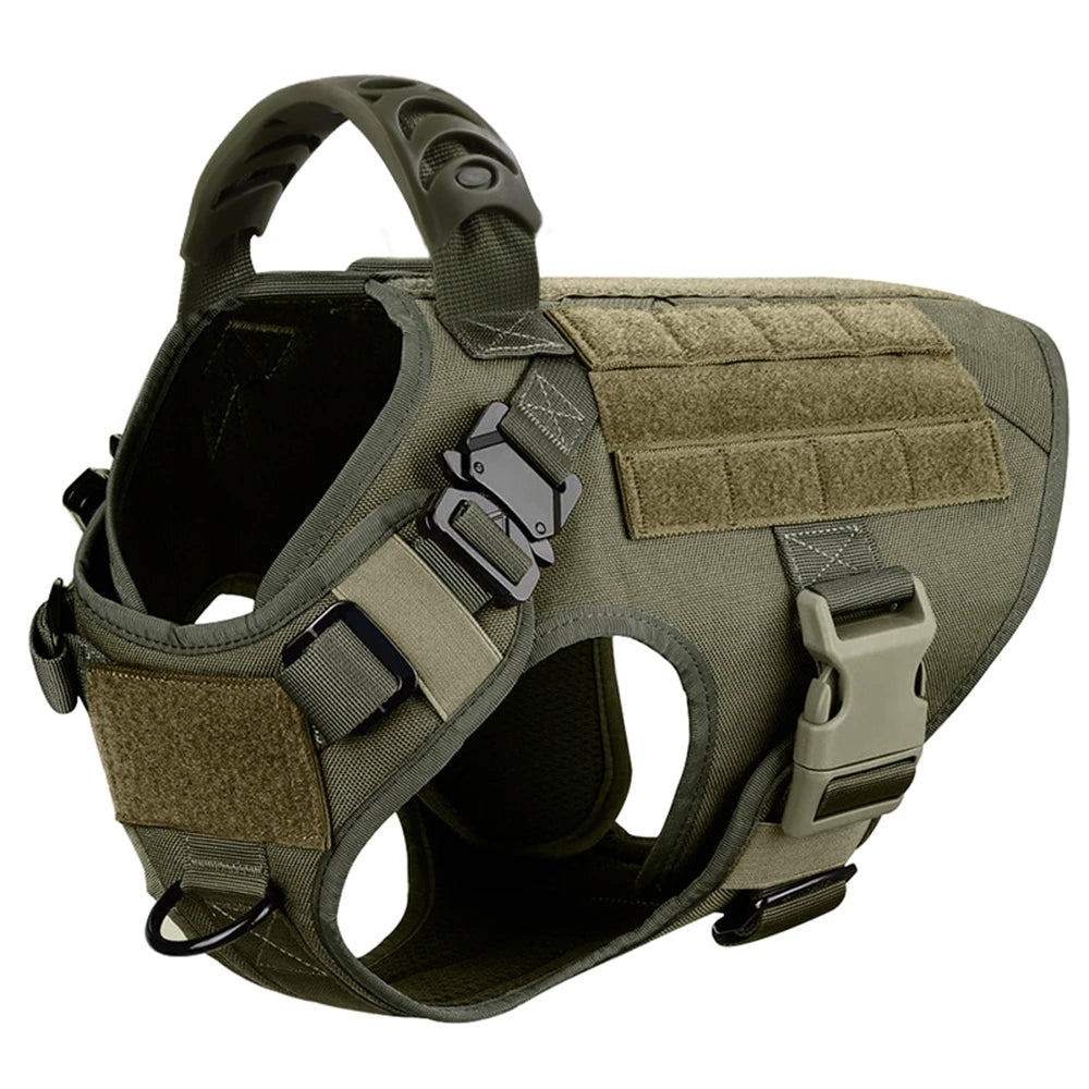 Dog Harness and Leash Set with Collar, Training and Walking Vest for Medium and Large Dogs
