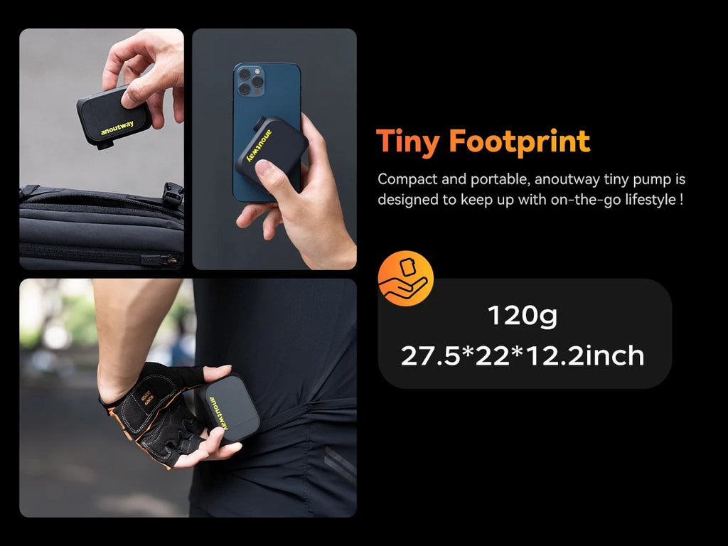 anoutway AT1 Pro Cordless Bike Tire Inflator