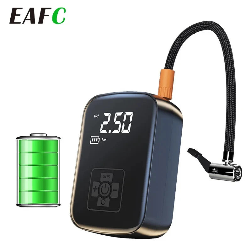 Portable 12V Cordless Tire Inflator, 150 PSI