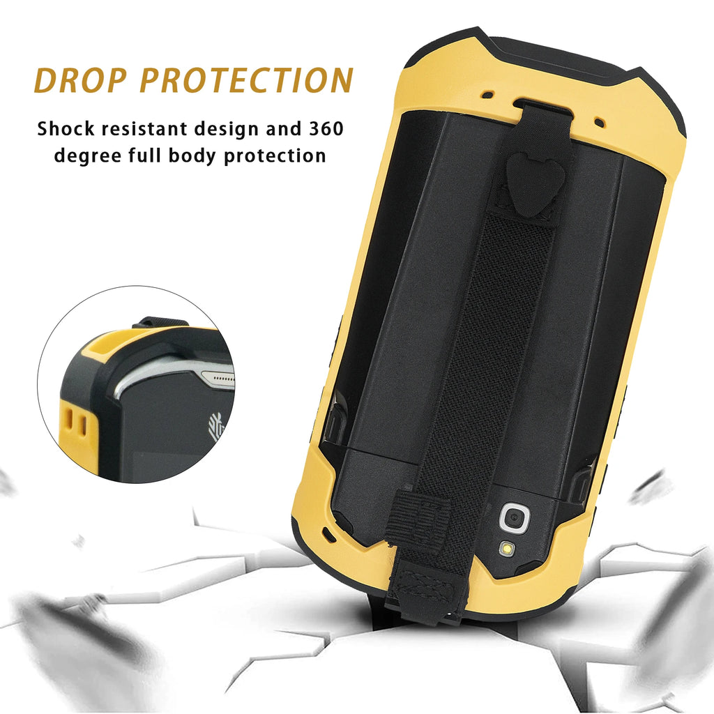 Multicolor Protective Cover Case with Handstrap Bumper Rugged Boot For Zebra TC51 TC52 TC56 TC57 SG-TC5X-EXO1-01