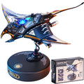 ROKR Mechanical Manta Ray 3D Metal Puzzle - Dynamic Bionic Model, Adult Assembly Model MI06
