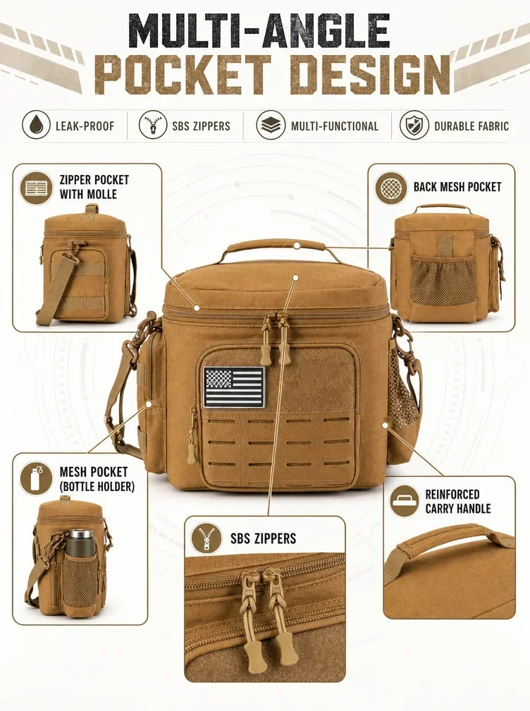 13L Insulated Cooler Lunch Bag