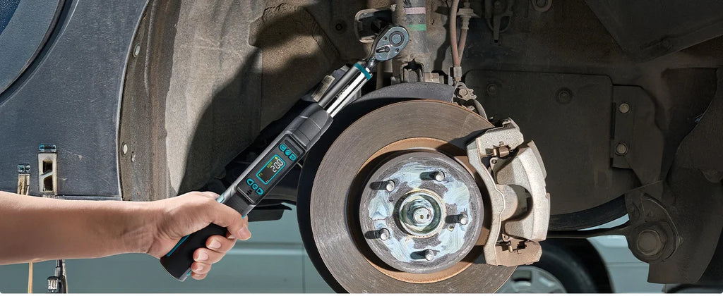 SEESII D2 Lite Pro 3/8" Digital Torque Wrench 220Nm LCD Display Real-Time & Peak Modes Preset & Data Storage Dual Alarm for Bicycle Car
