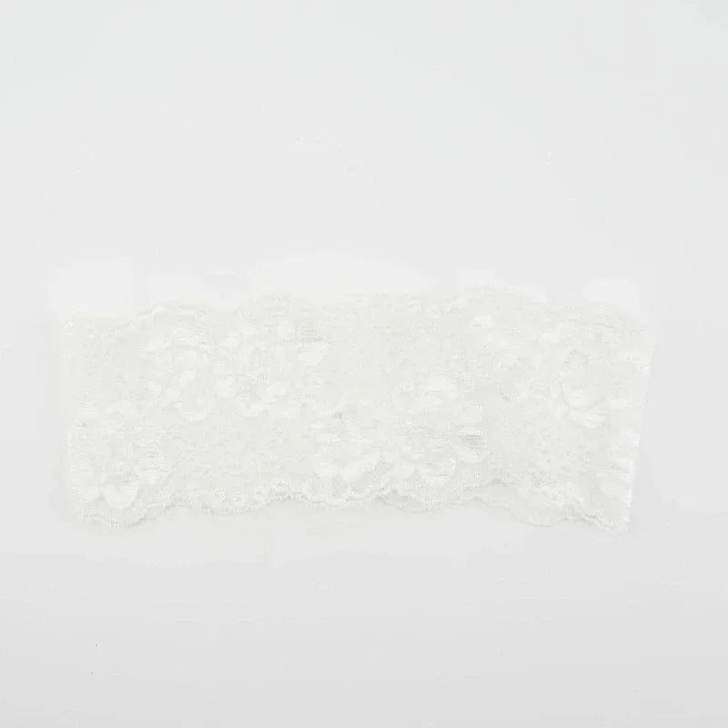 Wide Lace Elastic Headband