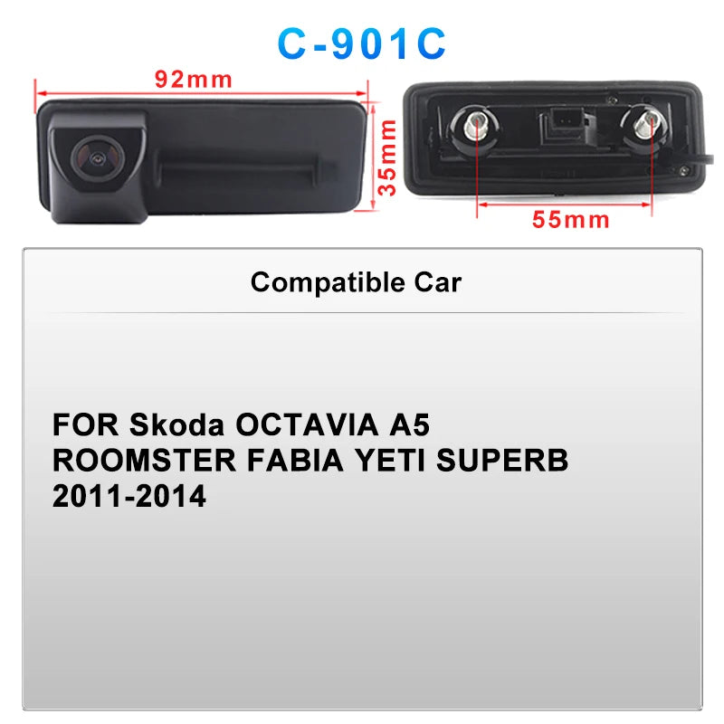 AHD 1920*1080P Car Rear Camera For Volkswagen Passat CC B6 B7 Polo Skoda Octavia Tiguan Audi A4 B8 Q3 Q5 A5 A8 S5 A3 A6 C7 A7 A1