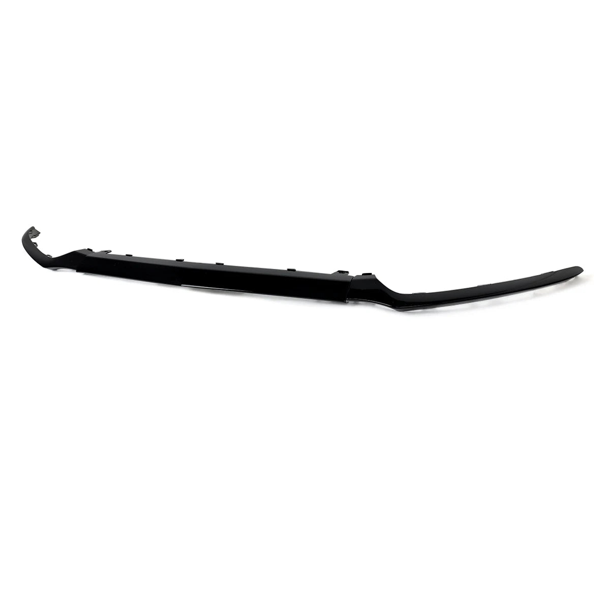 Front Splitter For Mercedes-Benz W205 C180/C200/C250/300 Sport Black 2015-2018 3PCS Front Bumper Lip Trim Molding