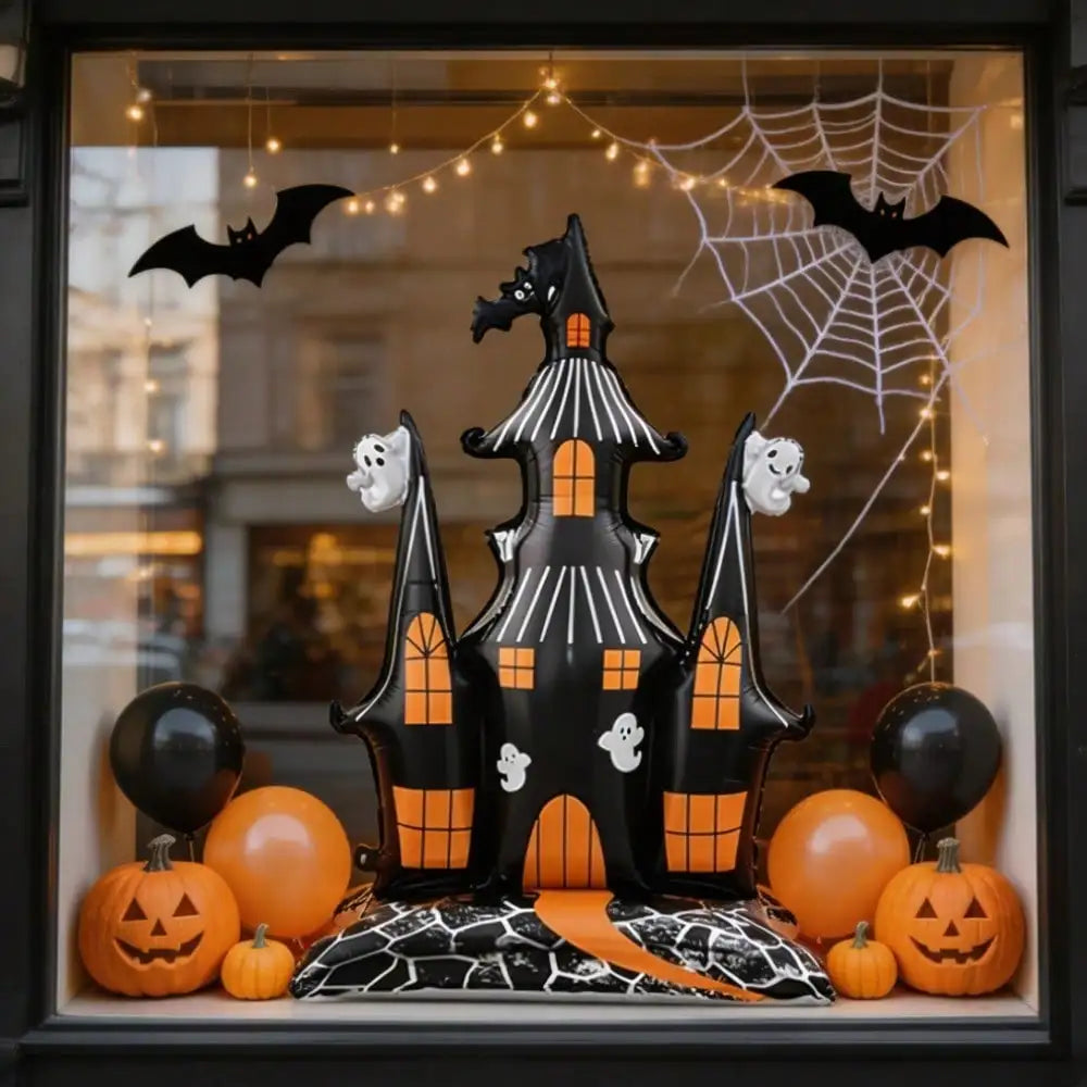 Halloween Haunted Castle Foil Balloon, 59"