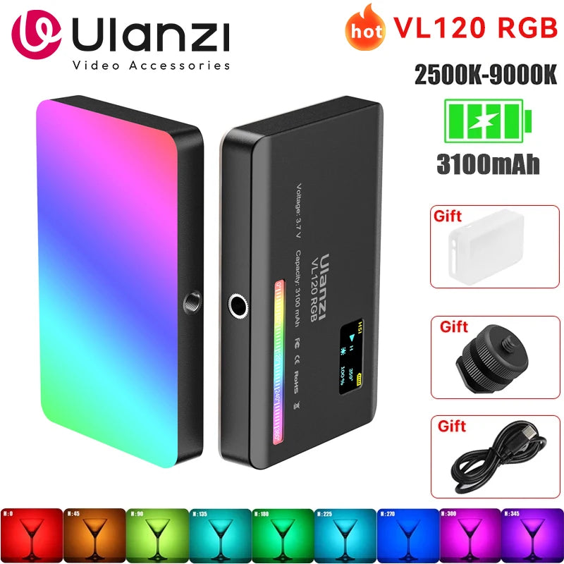 Ulanzi VL120 Full-Color RGB Video Light