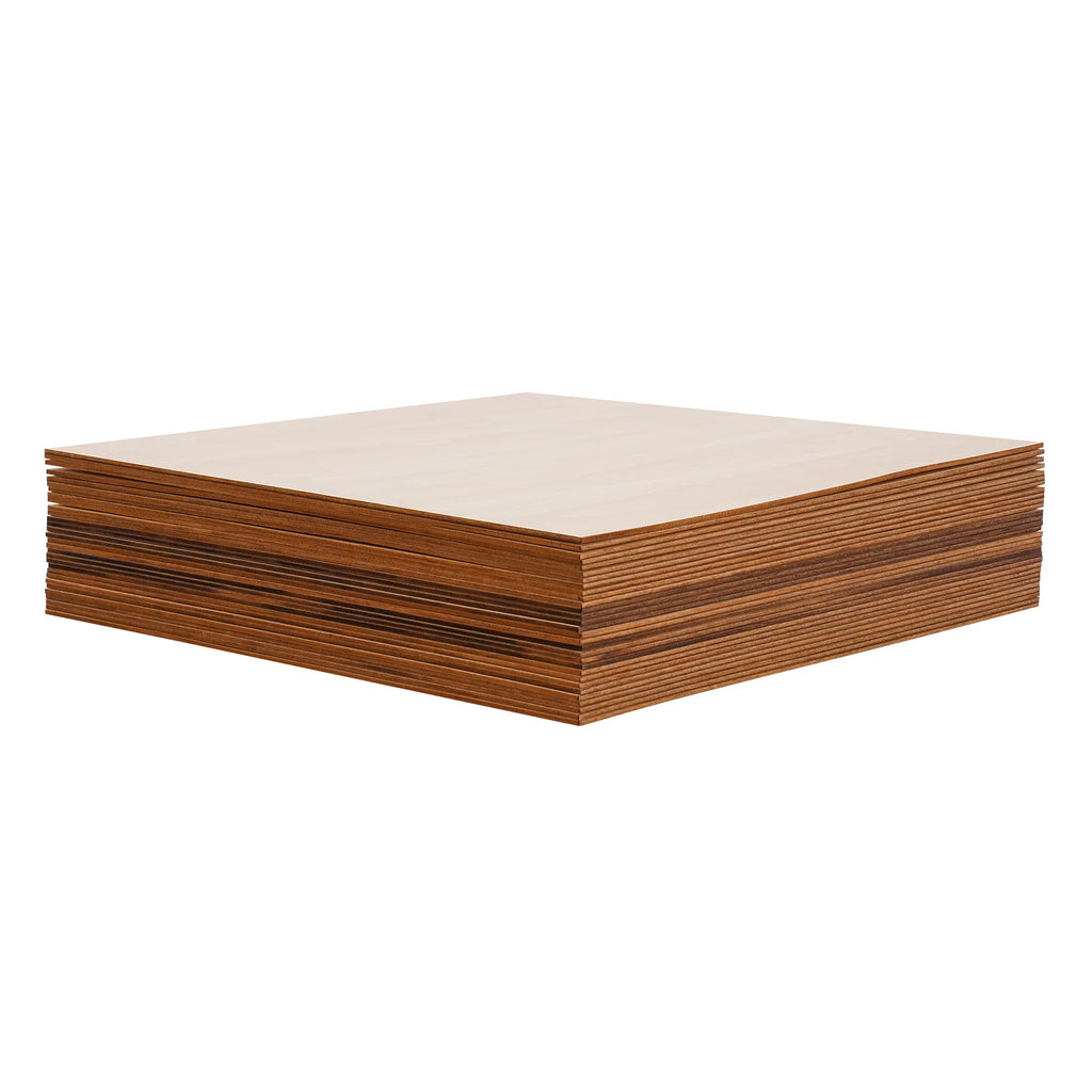 30PCS Board for Wood DIY Home Decor, Basswood Sheets, Rectangle Blank Wooden 2.7mm Thickness