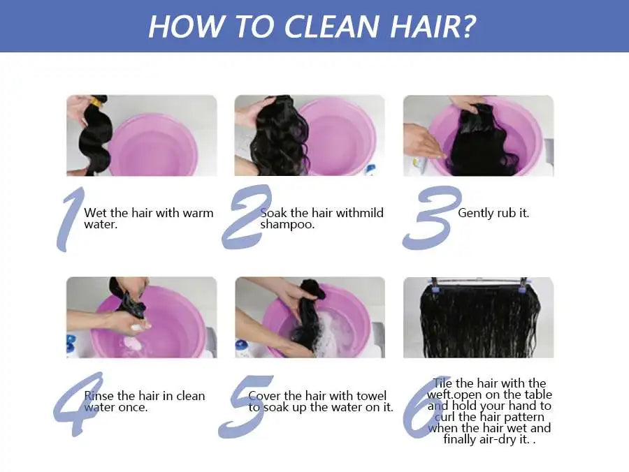 Body Wave Human Hair Bundles with 4x4 Closure