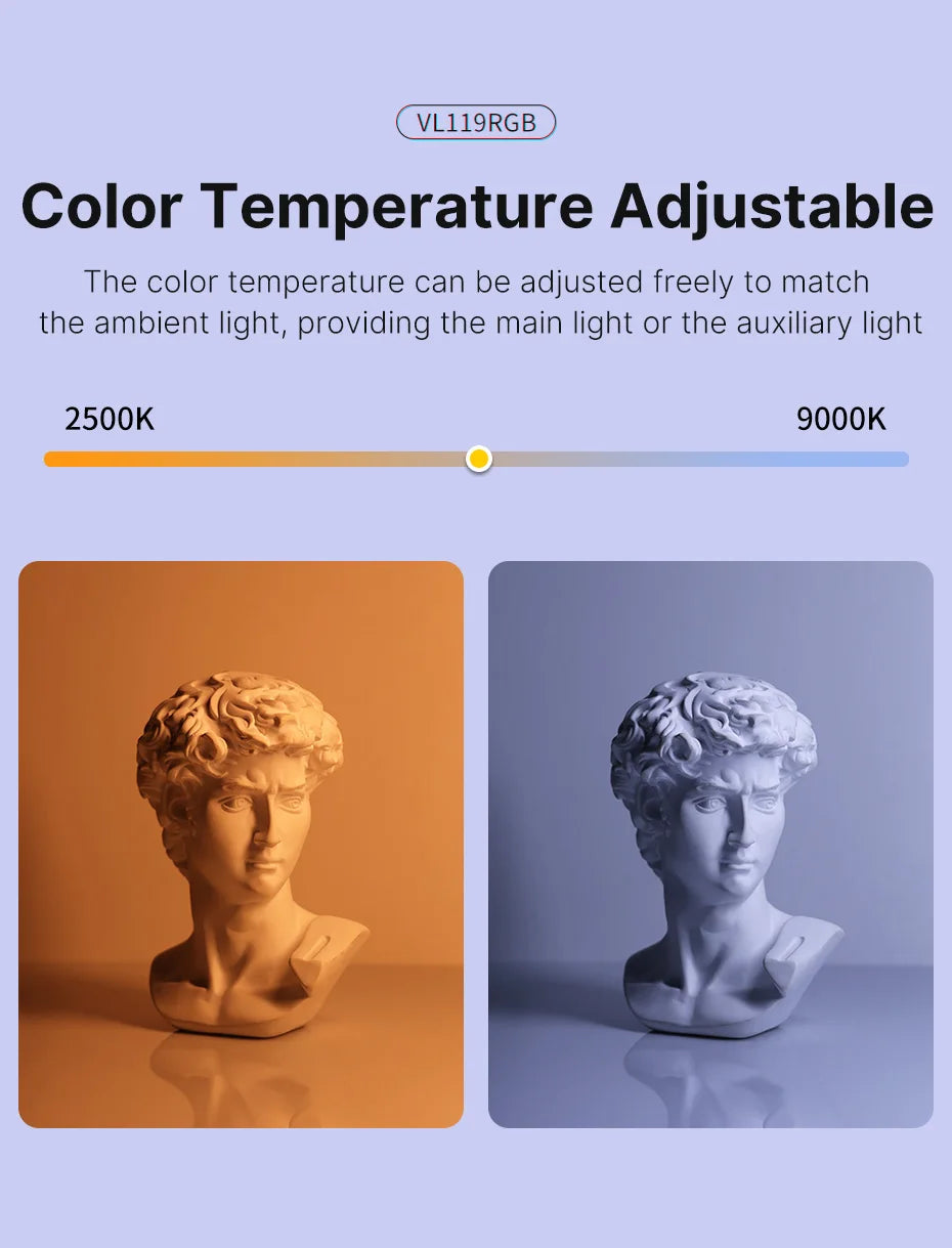 Ulanzi VL119 Handheld RGB LED Light Wand