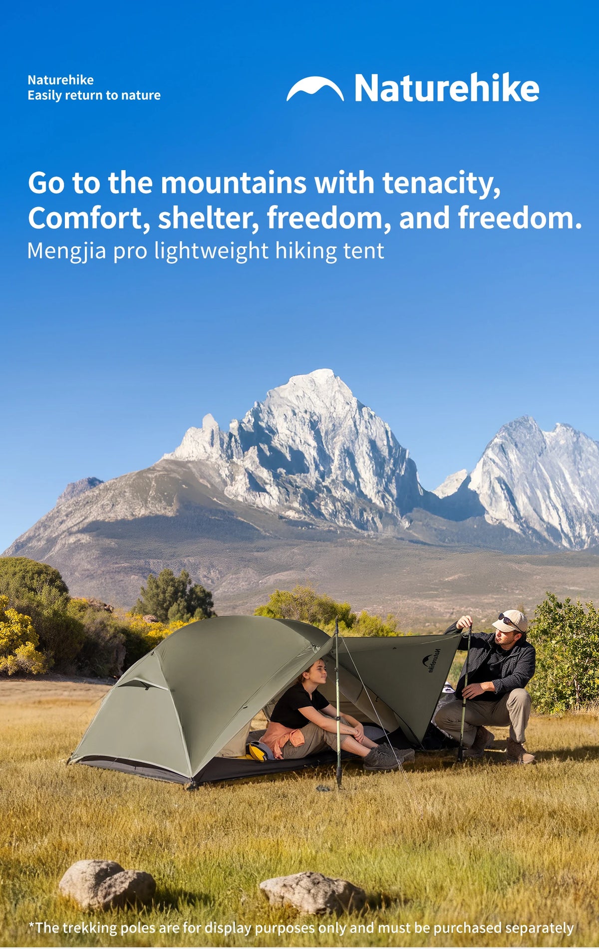 Naturehike Mongar PRO Ultralight Backpacking Tent