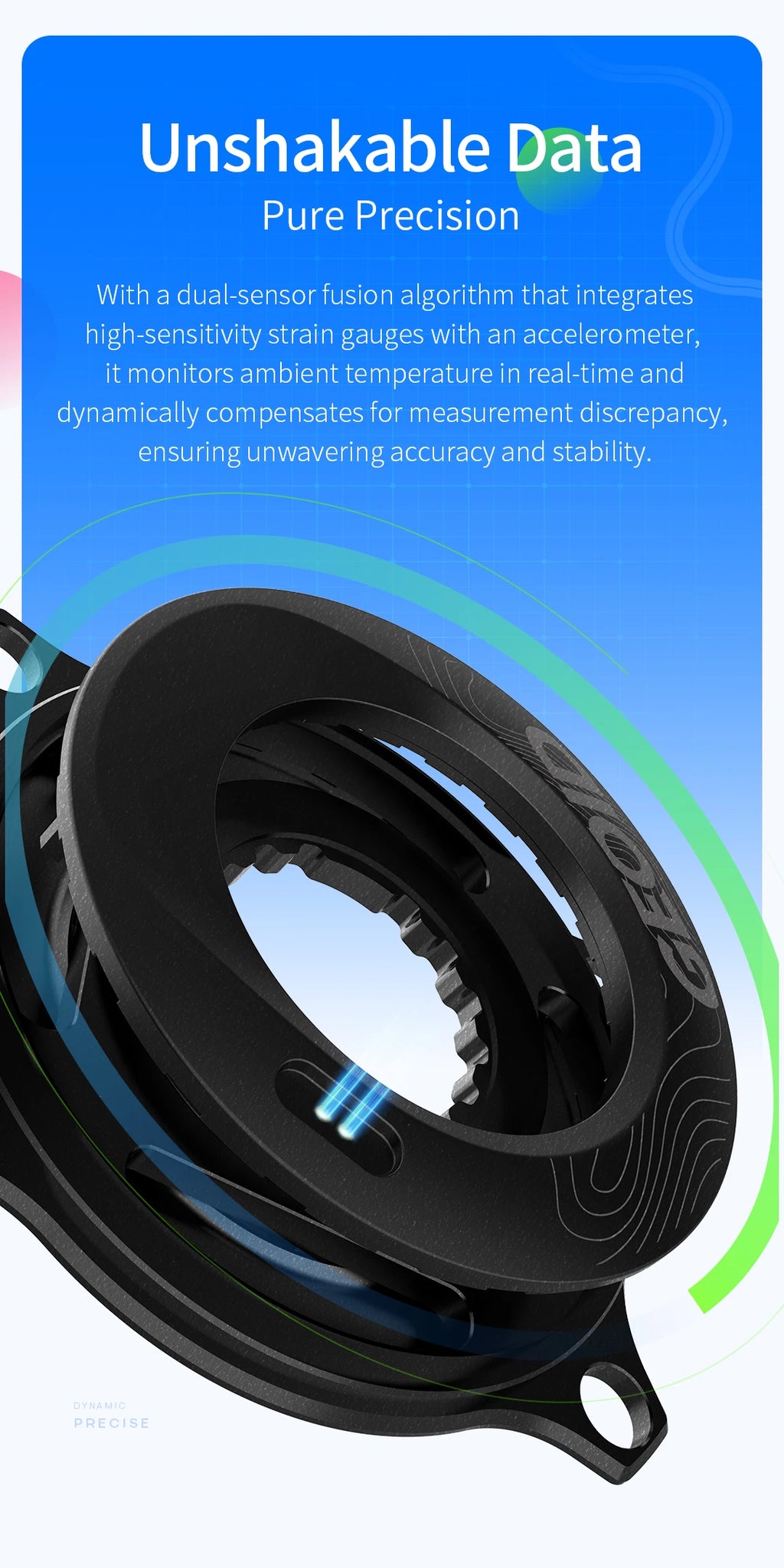 GEOID PM500 Bike Power Meter Crankset