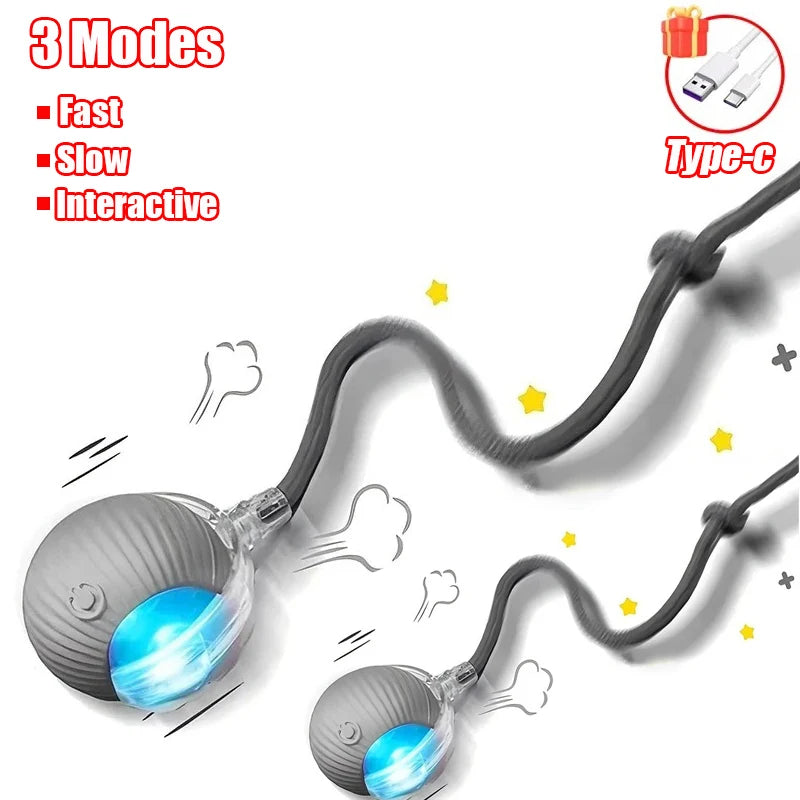 Automatic Rolling Cat Ball Toy