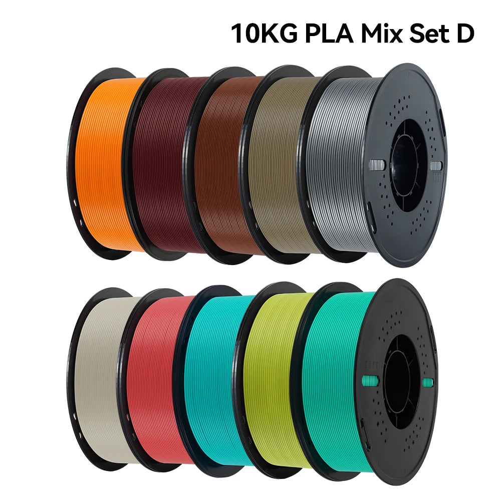 KINGROON Multicolor PLA Filament, 10kg