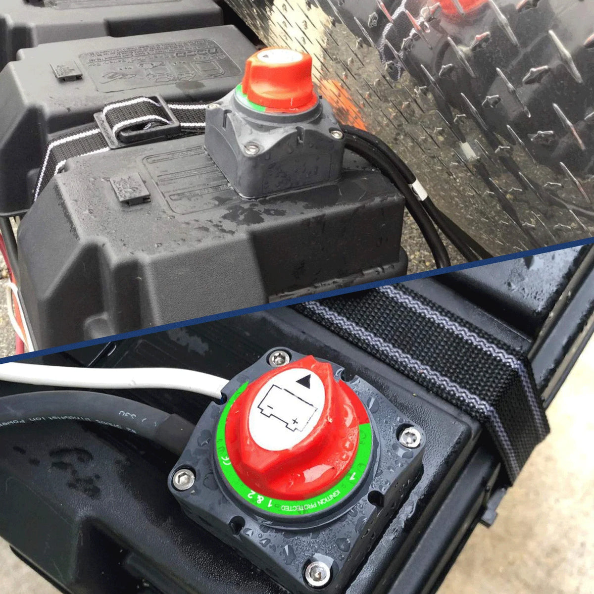 Heavy-Duty Battery Disconnect Switch, 12–48V