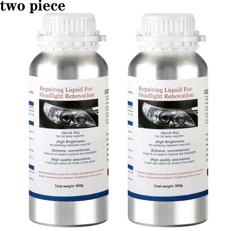 Car Headlight Restoration Polymer Liquid
