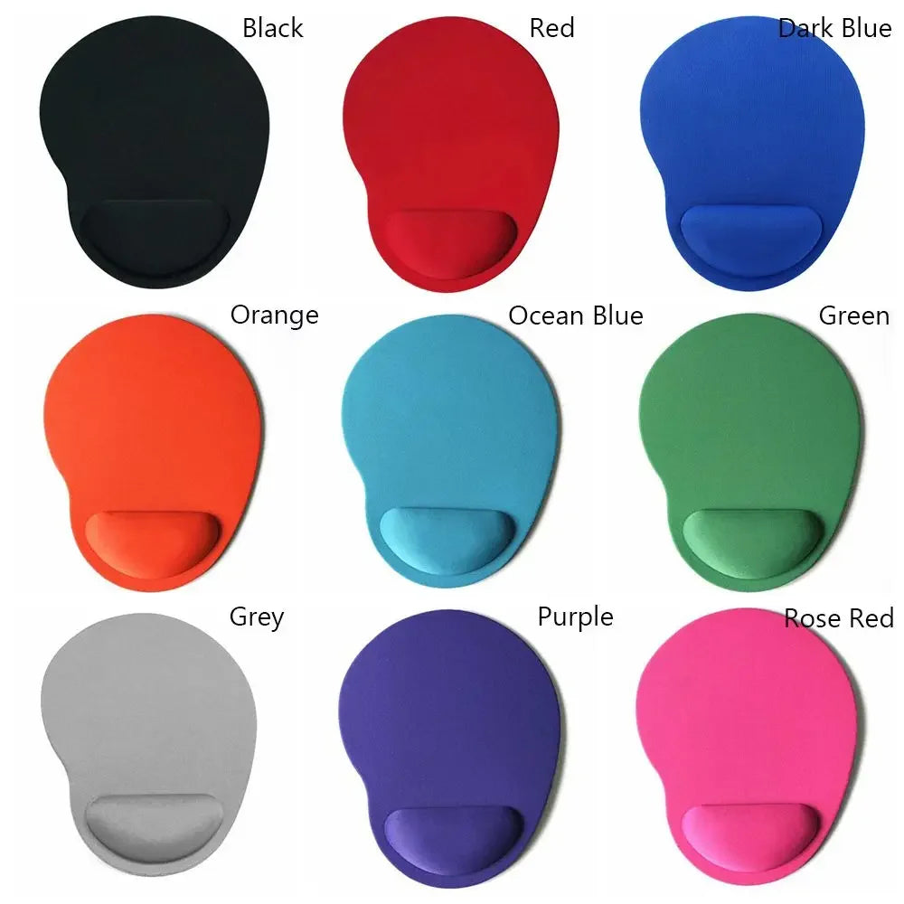 Ergonomic Wrist Rest Mouse Pad with Memory Foam - Non-Slip Gel Support Wrist Pad for Computer PC Laptop