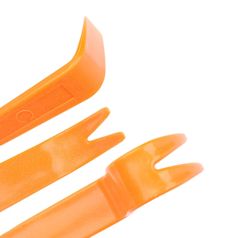 4PCS Plastic Car Trim Removal Tool Interior Dashboard Door Window Panel Clip Set Auto Dismantle Tools Kit Car Radio Door 0.5cm