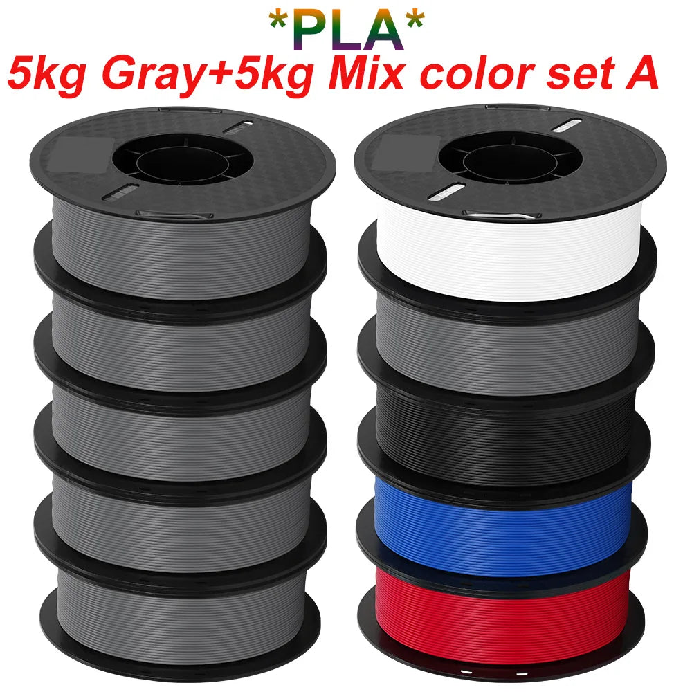 KINGROON PLA & PETG Filament Bundle, 10kg