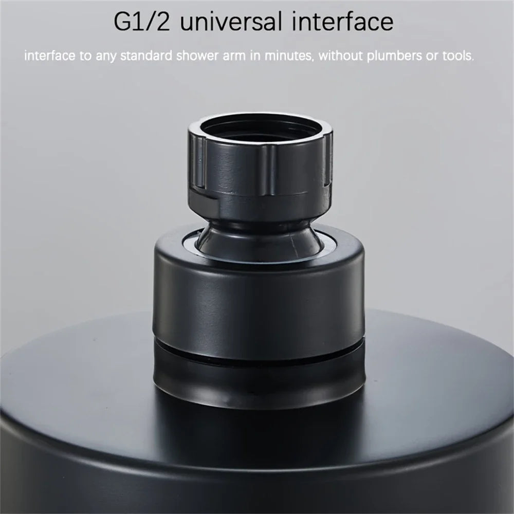 1 High-pressure Shower Head, Sturdy and Durable, Easy To Install, Essential for Household Use, Suitable for Bathrooms