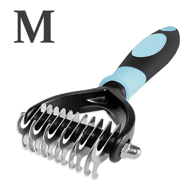 Professional Dog Grooming Brush, Pet Hair Remover Comb for Cats and Dogs