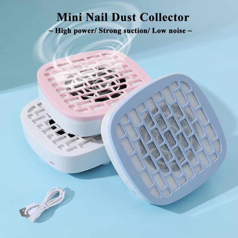 USB Mini Nail Dust Vacuum