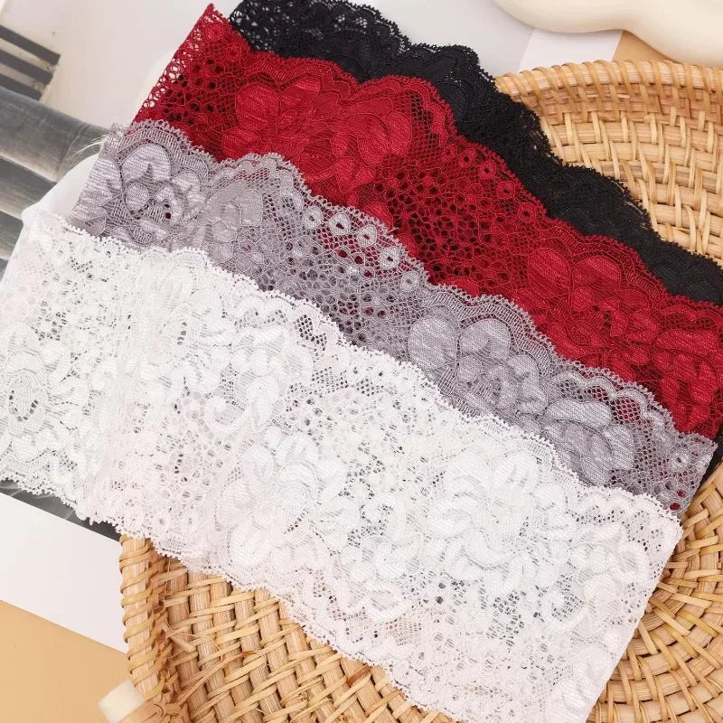 Wide Lace Elastic Headband