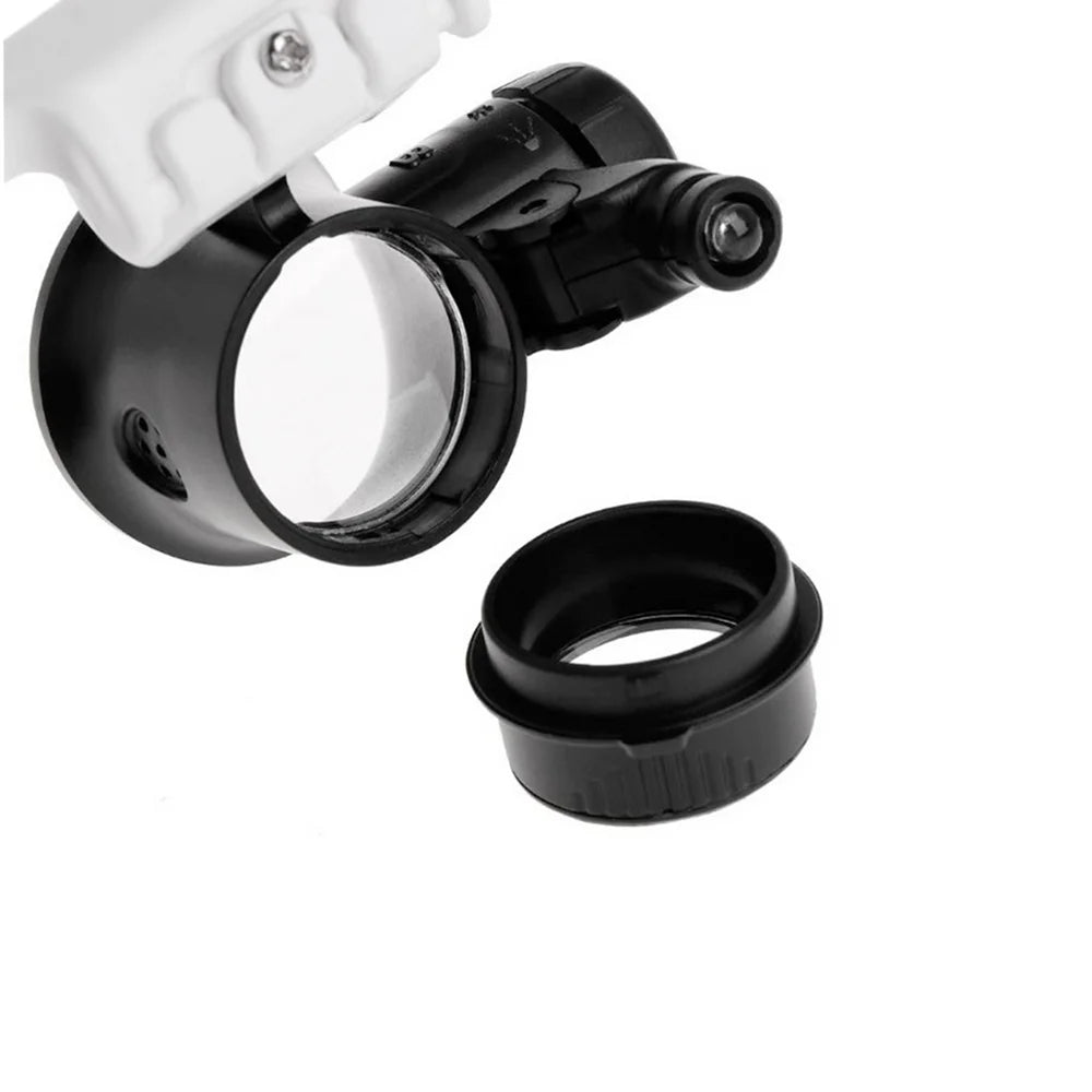 LED Head Magnifier Glasses, 8X–23X