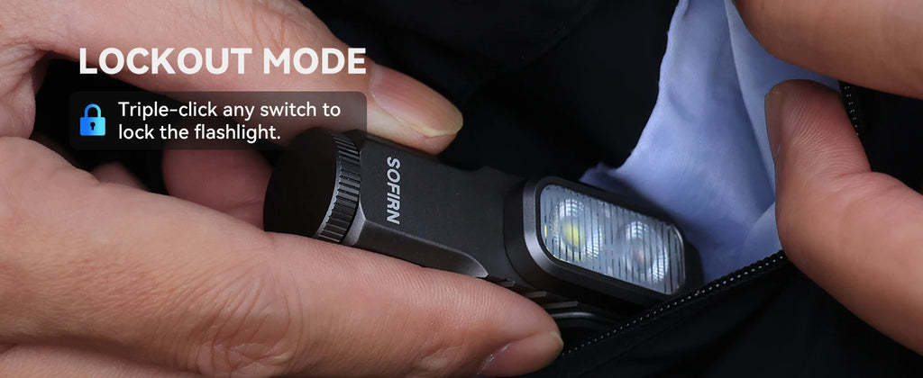 SOFIRN ST10 1000lm EDC Flashlight