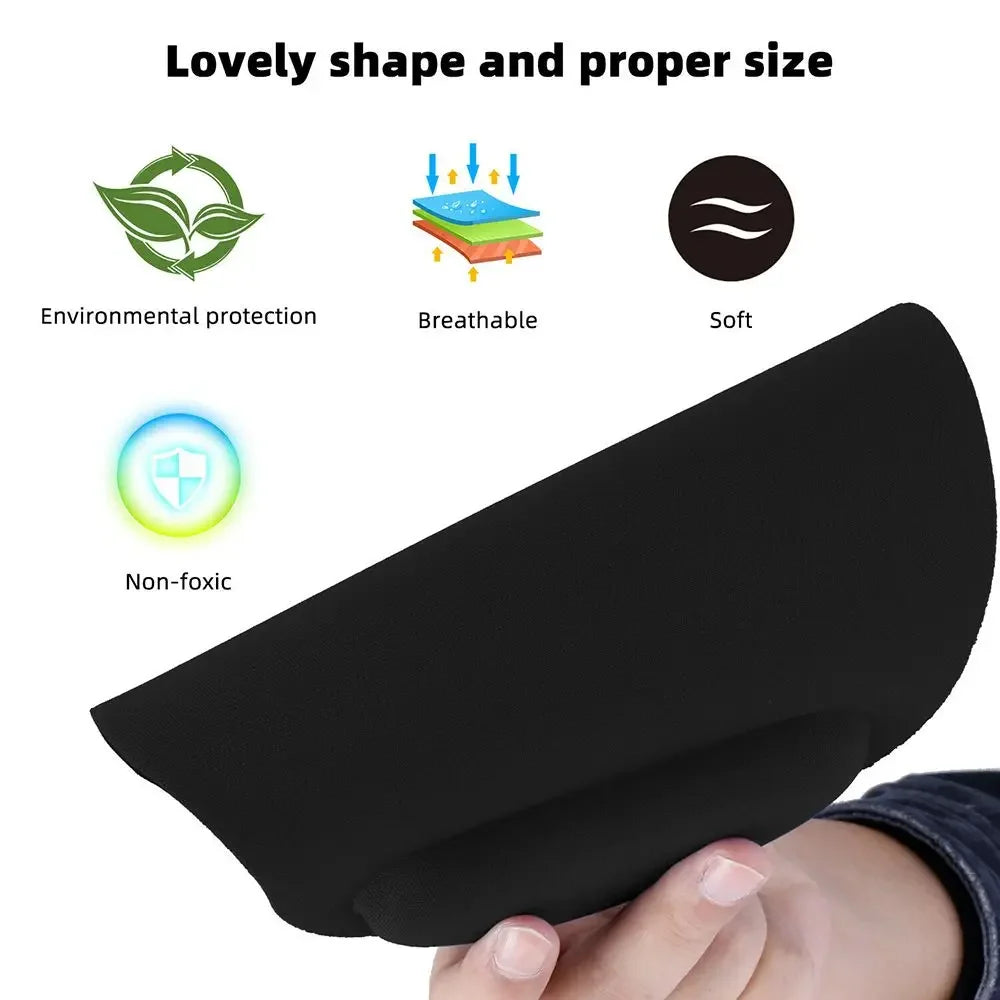 Ergonomic Wrist Rest Mouse Pad with Memory Foam - Non-Slip Gel Support Wrist Pad for Computer PC Laptop