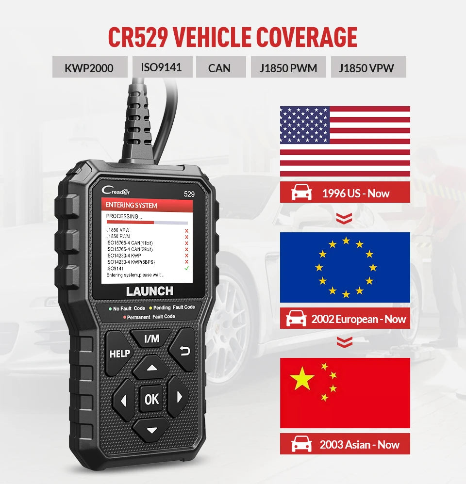 LAUNCH Creader 529 OBD2 Code Reader