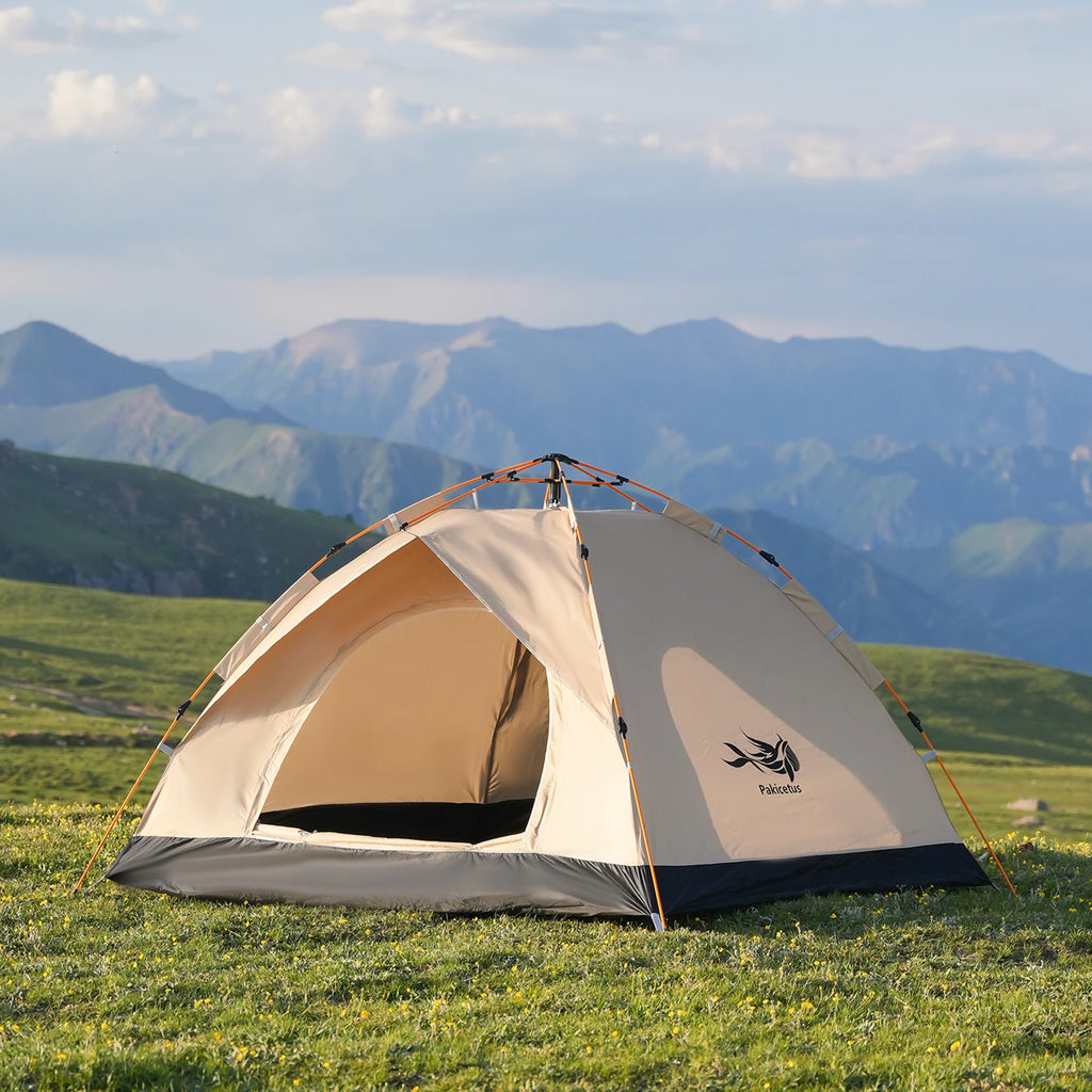 Pakicetus Instant Setup Pop-Up Tent, Waterproof Sun & Rain Protection for Camping Beach Fishing