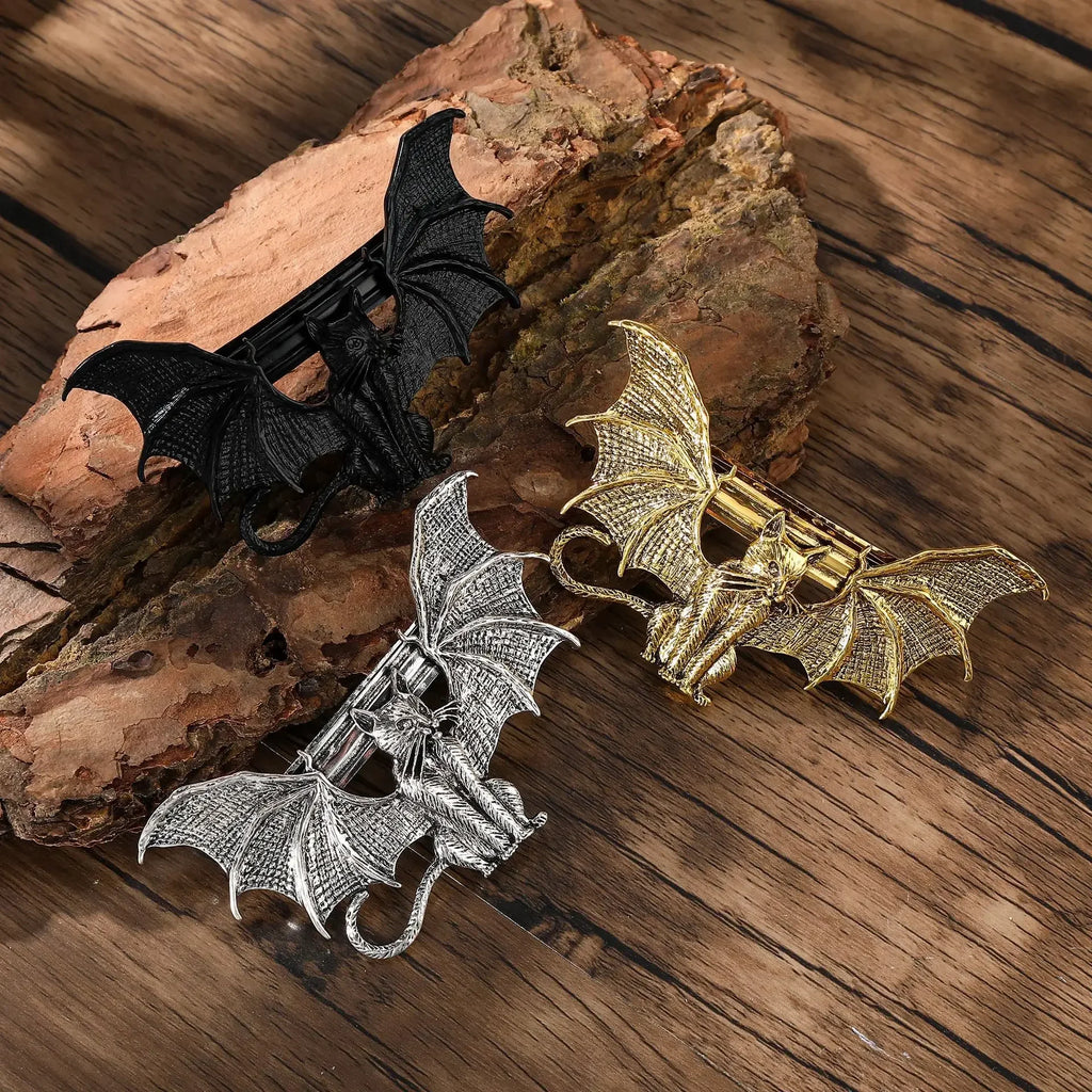 Halloween Gothic Bat Hair Clip