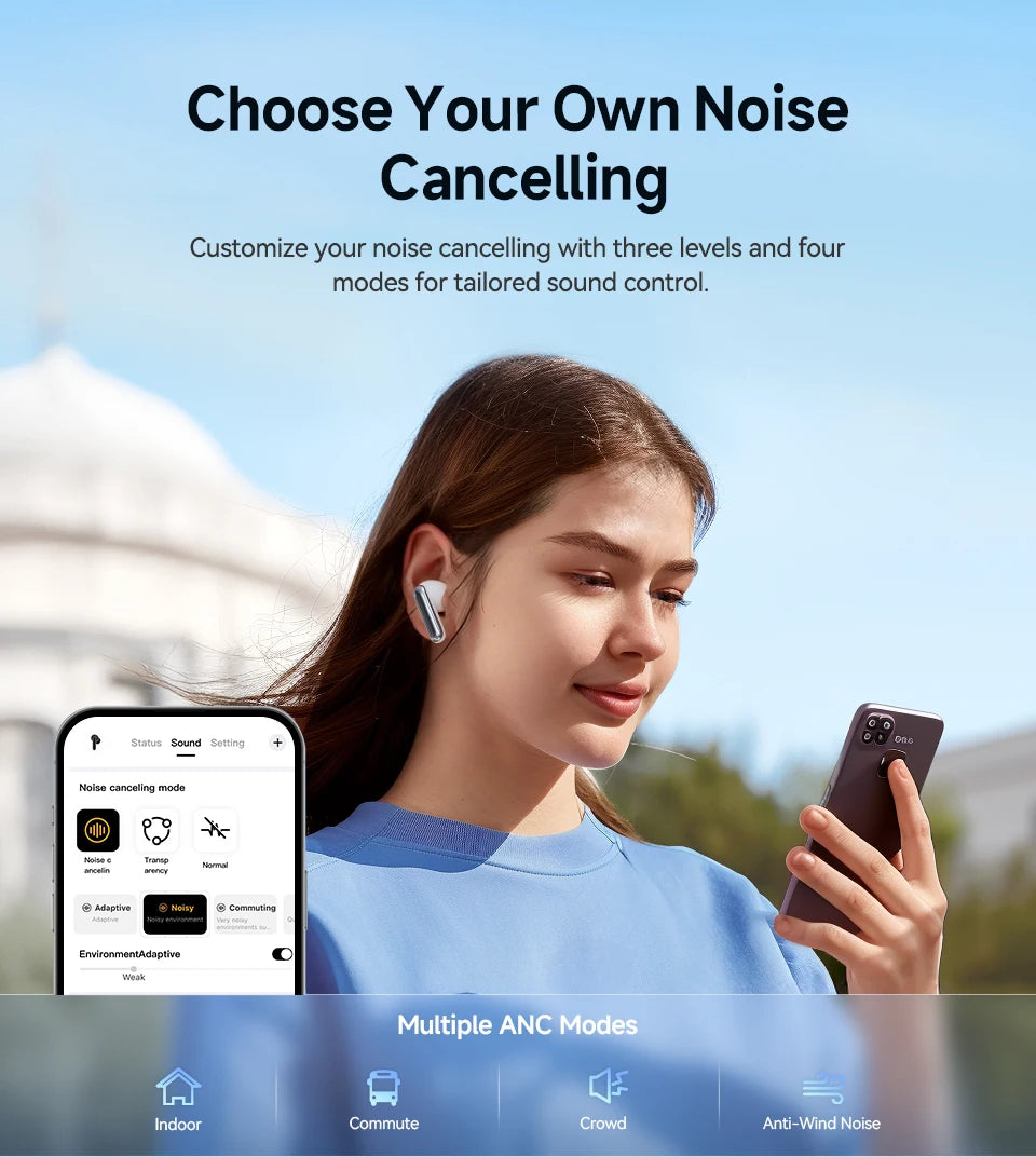 QCY MeloBuds N50 ANC Wireless Earbuds