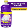 2X Multi-Purpose Cleaner, No Rinse Floor Cleaner, Lavender Scent, 56 fl oz
