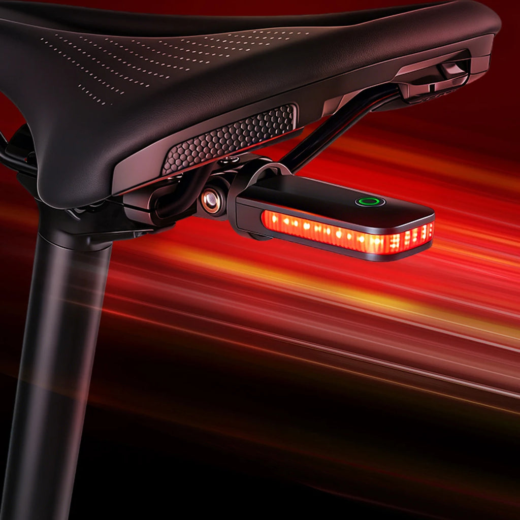 CL01 Pro Bike Rear Light Bicycle LED Taillight USB-C Rechargeable Auto On-off Brake Sensor Side Visibility Lightweight Compact ABM25 Update Mount