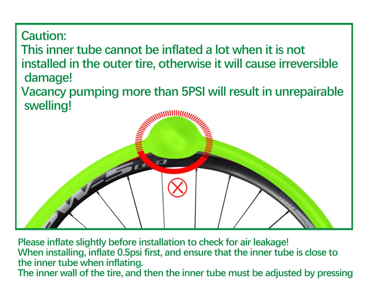2 pcs CYCLAMI Ultralight Gravel Bike TPU Inner Tube Tire Road MTB 29 French Valve FV 45mm 65mm For 700C 32C 35C 37C 40C 47C