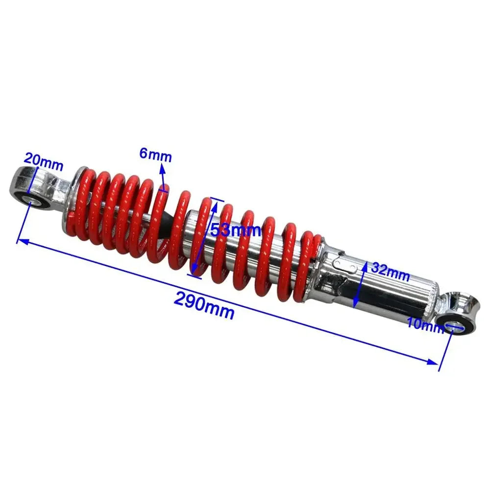 Premium 400LBS 250 260 270 290mm Front Suspension Shock Absorber For Motorcycle 50cc 70 90 110cc  Dirt Pit Bike ATV Go Kart