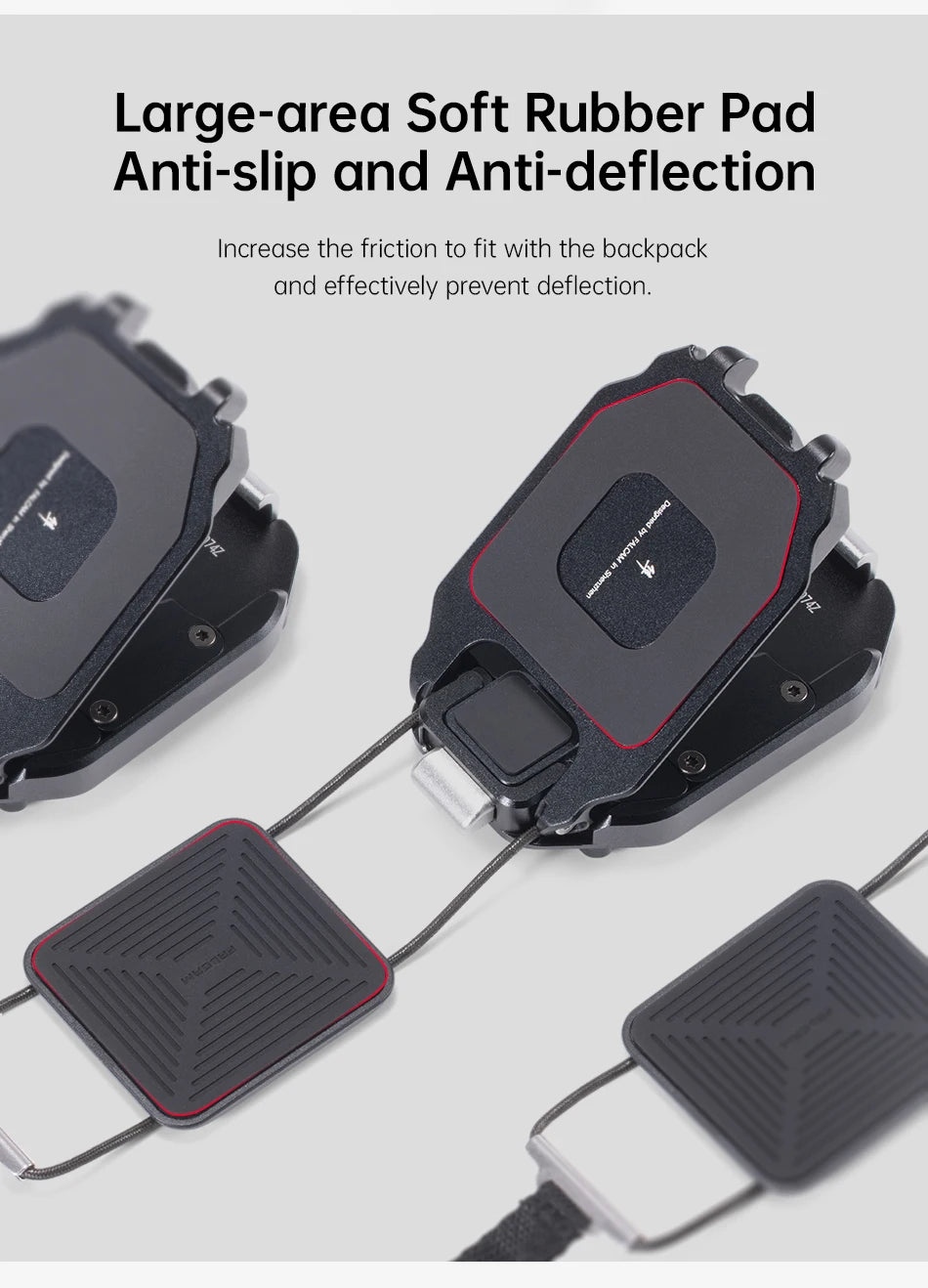 Ulanzi Falcam F38 Quick Release Shoulder Strap /Backpack Base /Kit V2 Compatible With F38 PD Fotopro PGY Quick Release Plate