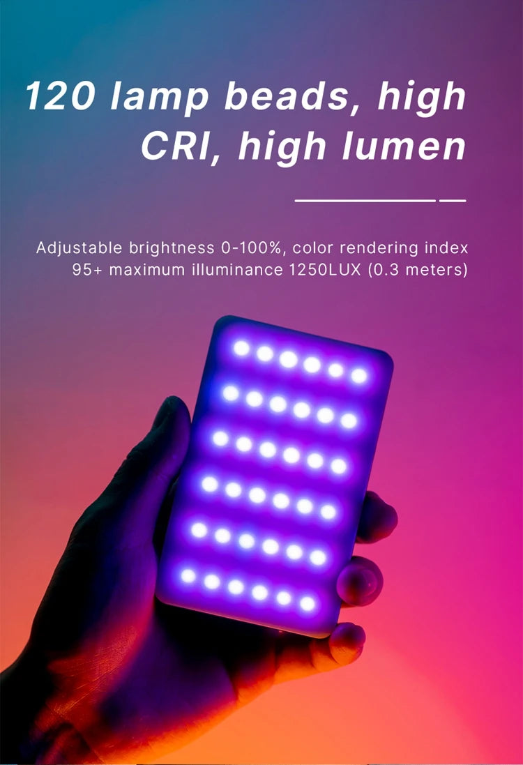Ulanzi VL120 Full-Color RGB Video Light