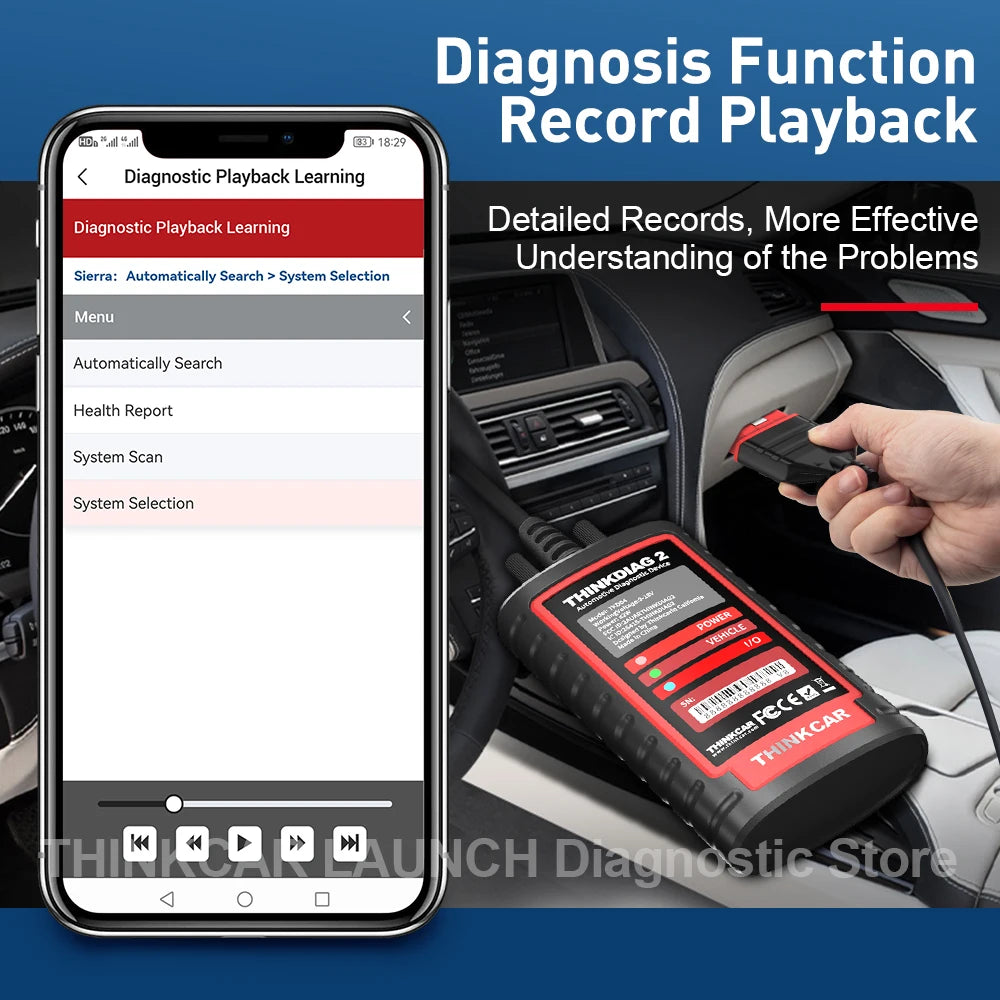 THINKCAR ThinkDiag 2 OBD2 Diagnostic Tool