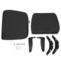 Forklift Seat with Armrest Universal Driver Side Tractor Seat Black Capacity 100kg Adjustable Bulldozer Lawnmower Seat
