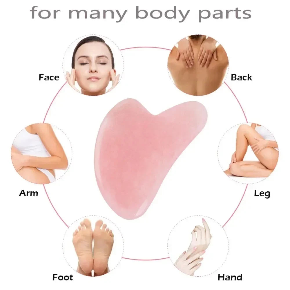 Natural Jade Gua Sha Facial Tool