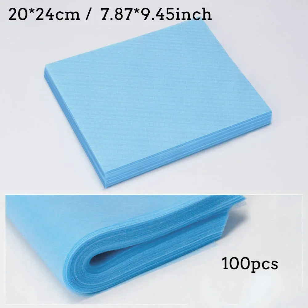 Nail Dust Collector Filter Papers, 100 Pack